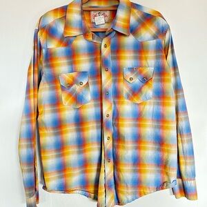 Men's Multicolor Plaid Shirt